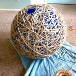 leahs pendant light ball covered
