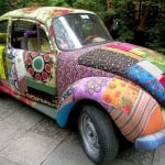 Mod Podge fabric car