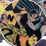 DIY comic book coasters