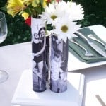 Mother's Day DIY vase from a PVC pipe