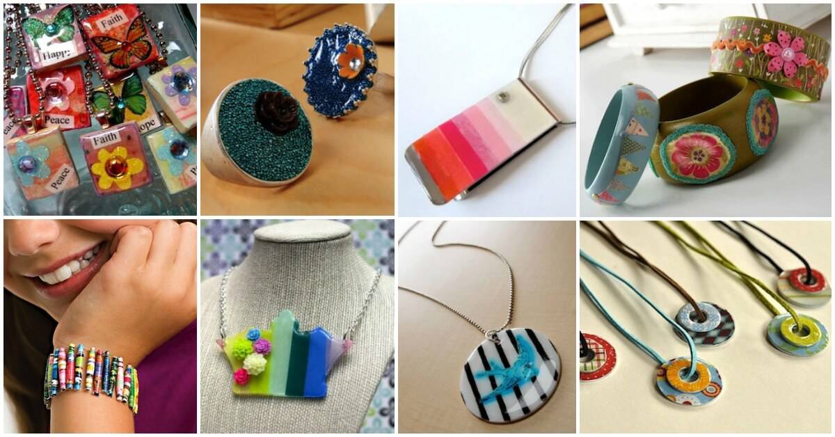 Mod Podge Jewelry 20 Project Ideas To Diy Mod Podge Rocks