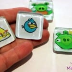 Angry birds craft - make character magnets
