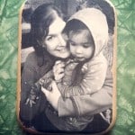 Mod Podge photo transfer to a wood block