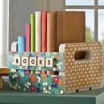 How to decorate a wood crate
