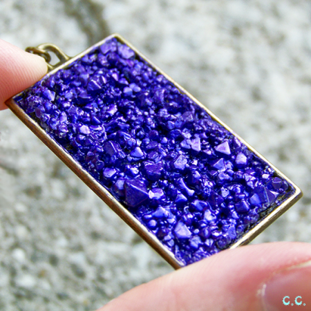 Grow your own crystal necklace