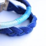 Thread Wrapped DIY Bracelet