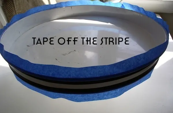 Tape off the Stripe