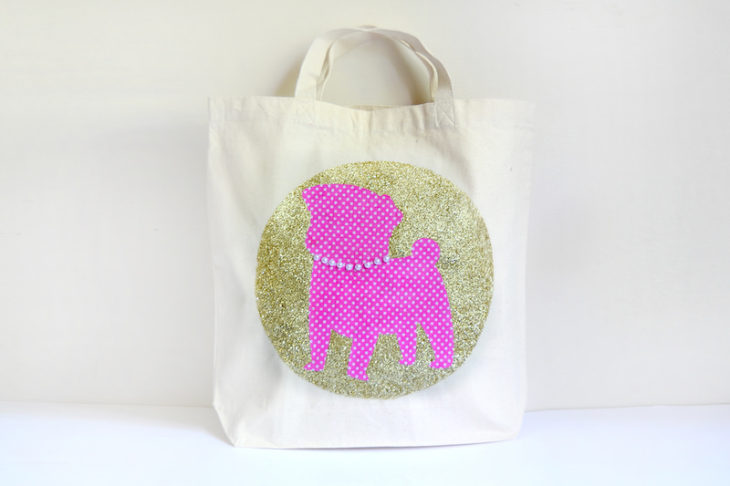 Decorating Tote Bags with Mod Podge