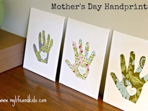 handprint mother's day craft