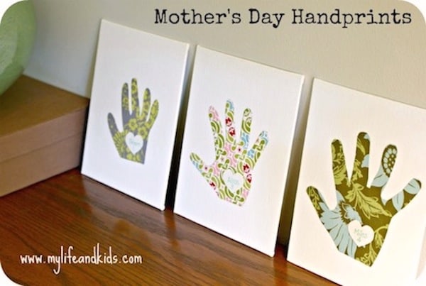 handprint mother's day craft