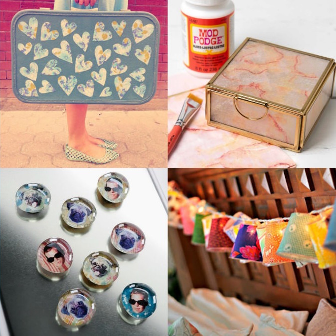 20 Easy Mod Podge Craft Ideas For Beginners Mod Podge Rocks