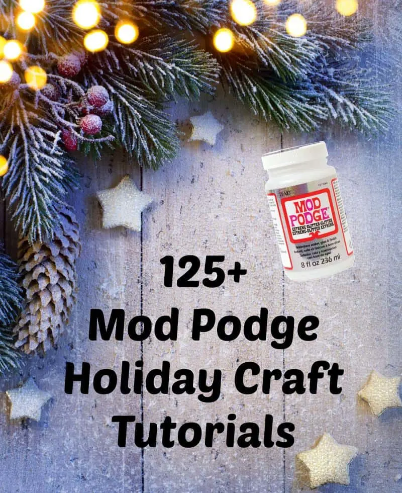 The Best Mod Podge Holiday Crafts Mod Podge Rocks