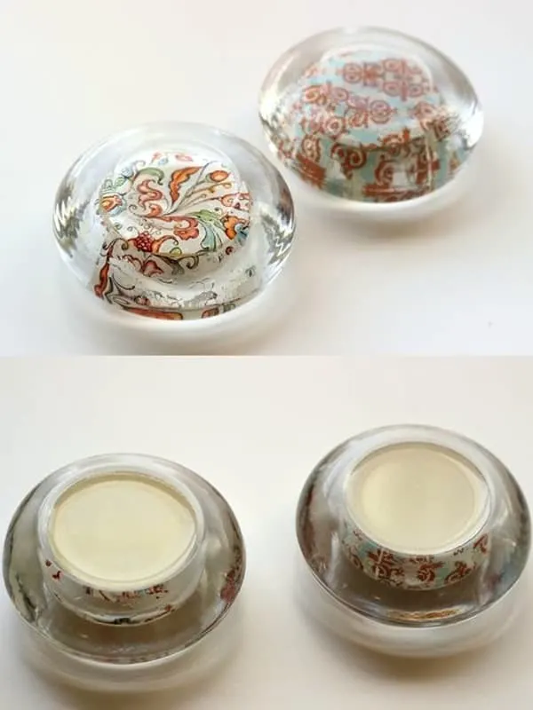 how to make a glass paperweight