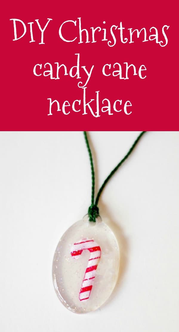 DIY Christmas necklace