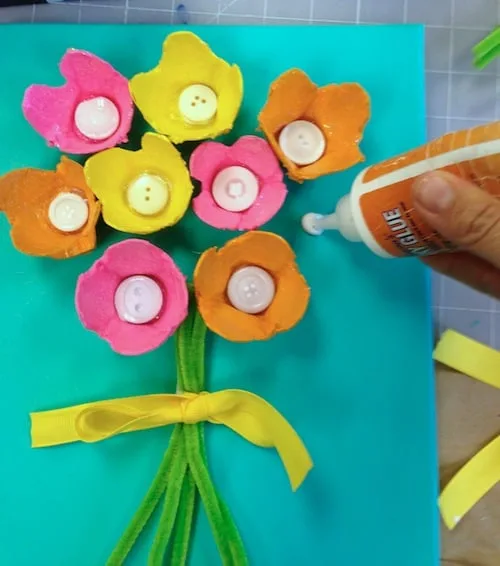 egg carton crafts for adults