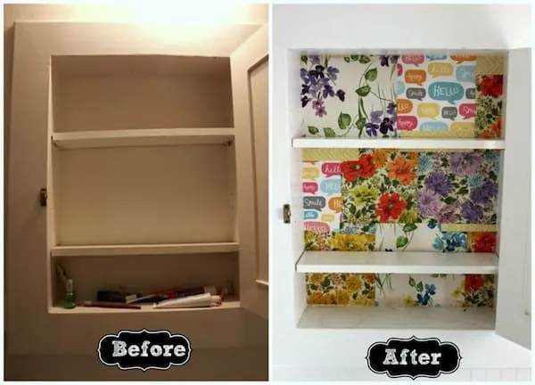 DIY Medicine Cabinet Makeover - Francois et Moi