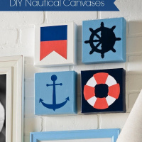 Make Nautical Wall Art in Three Easy Steps