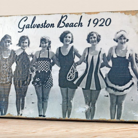 Finished photo transfer to wood
