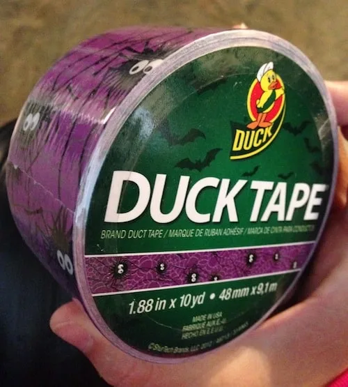 Roll of Halloween duct tape