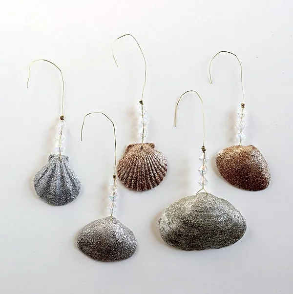 seashell christmas ornaments