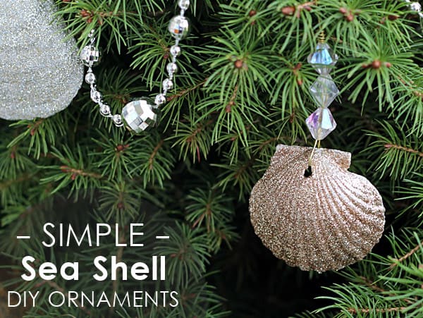 seashell christmas ornaments