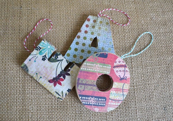 Crafts with Wood Letters For Gifts or Decor - Mod Podge Rocks