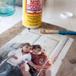 Photo Transfer Pallet Picture Frame