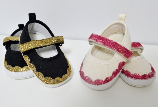 glitter shoes