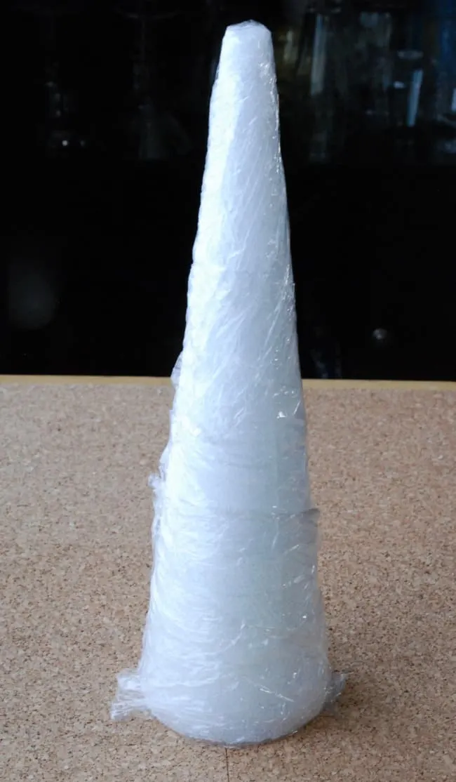 Styrofoam cone
