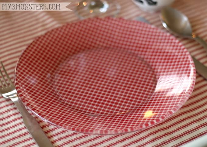 Living Large In A Small House, LLC  How to Decoupage Napkins on A Glass  Plate