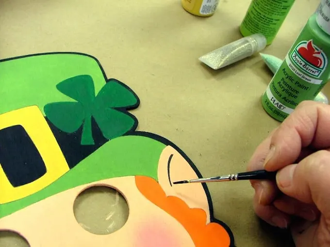 St. Patrick's Day Craft  Leprechaun Mask for Kids - Organized Chaos Blog