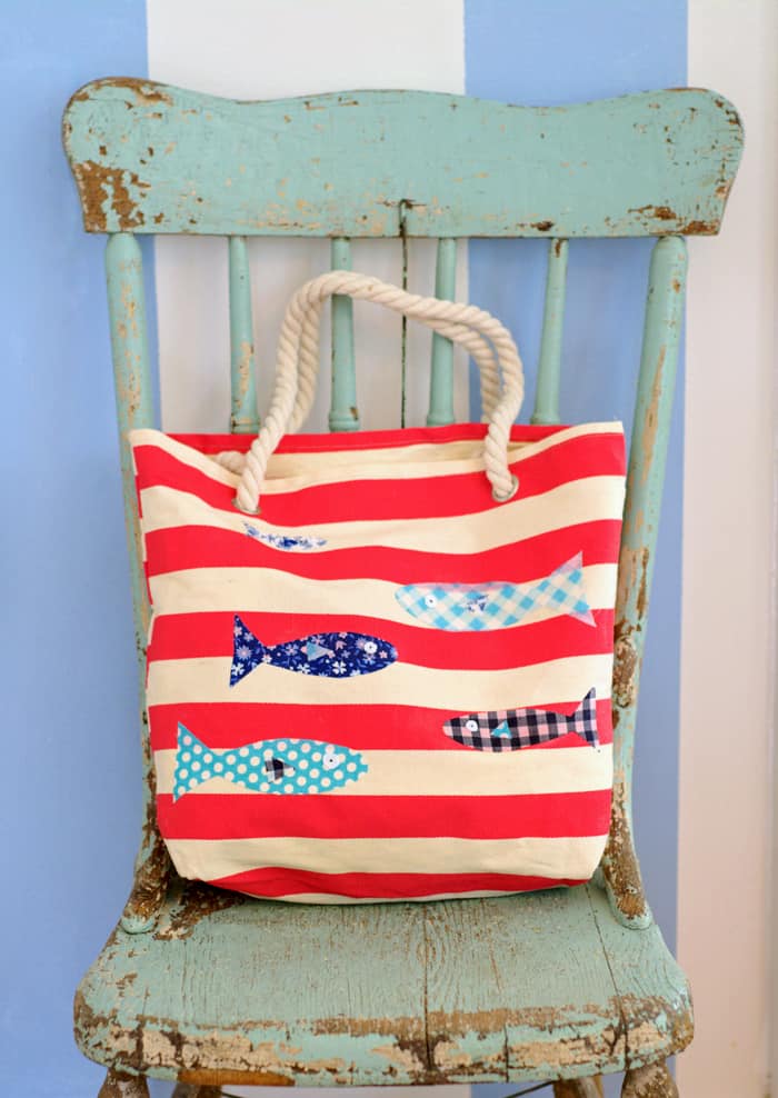 DIY: No-Sew Tote Bag From A Pillowcase