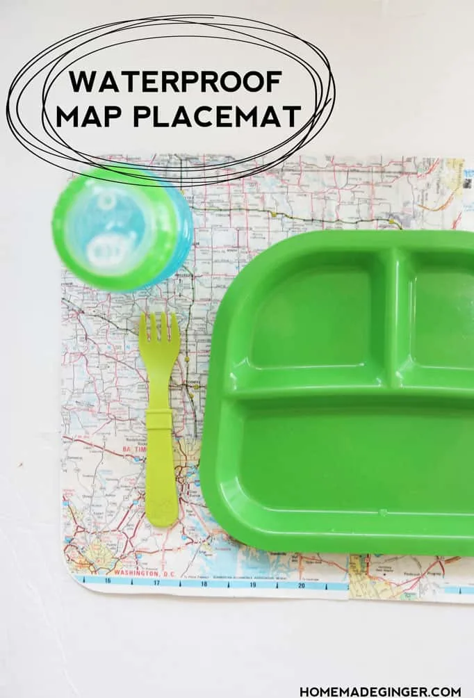 How to Make Waterproof Placemats with Mod Podge