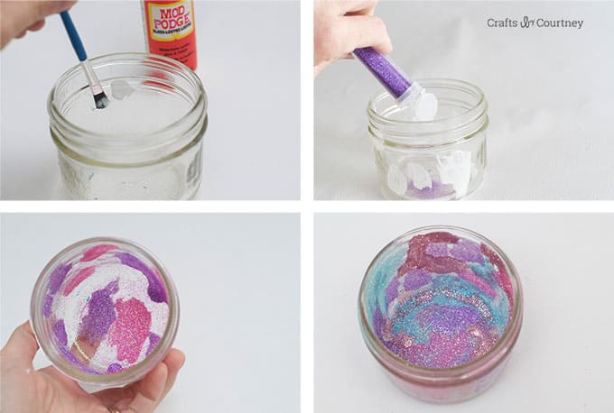 night light jars diy