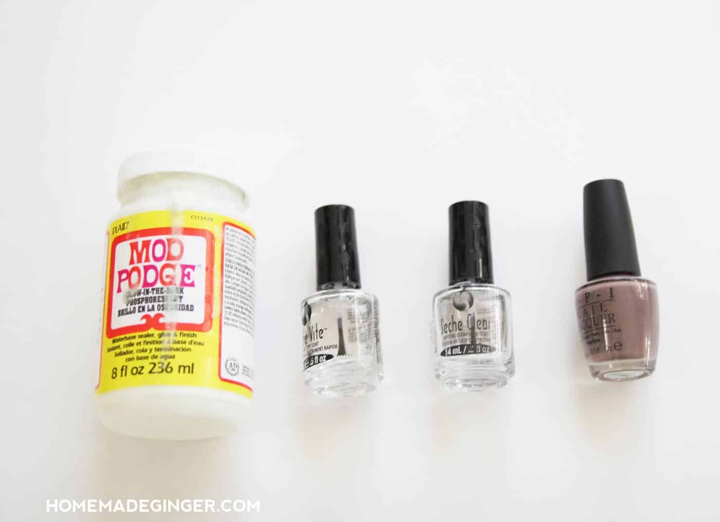 clear glow in the dark nail polish