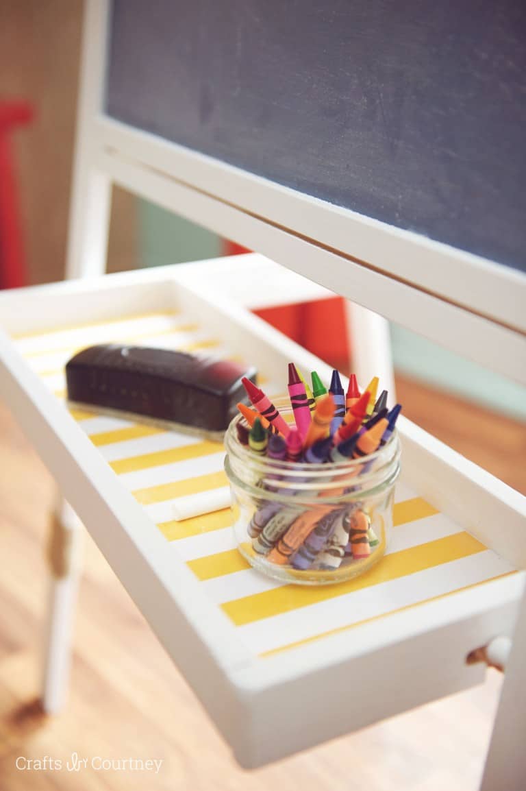 IKEA Easel Makeover with Mod Podge Mod Podge Rocks