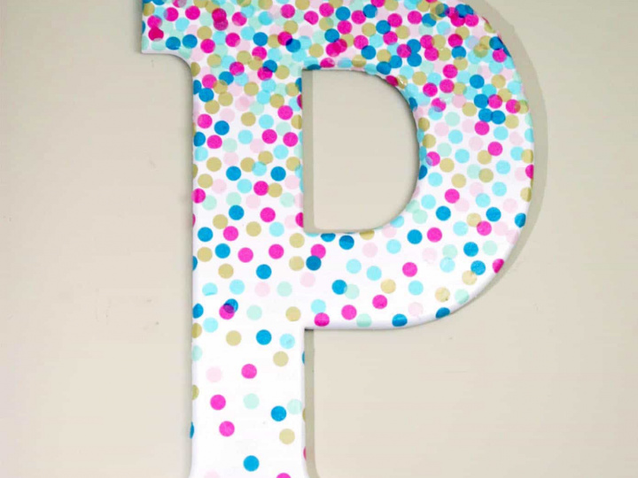 Decorative Letters for Wall Decor in Minutes! - Mod Podge Rocks