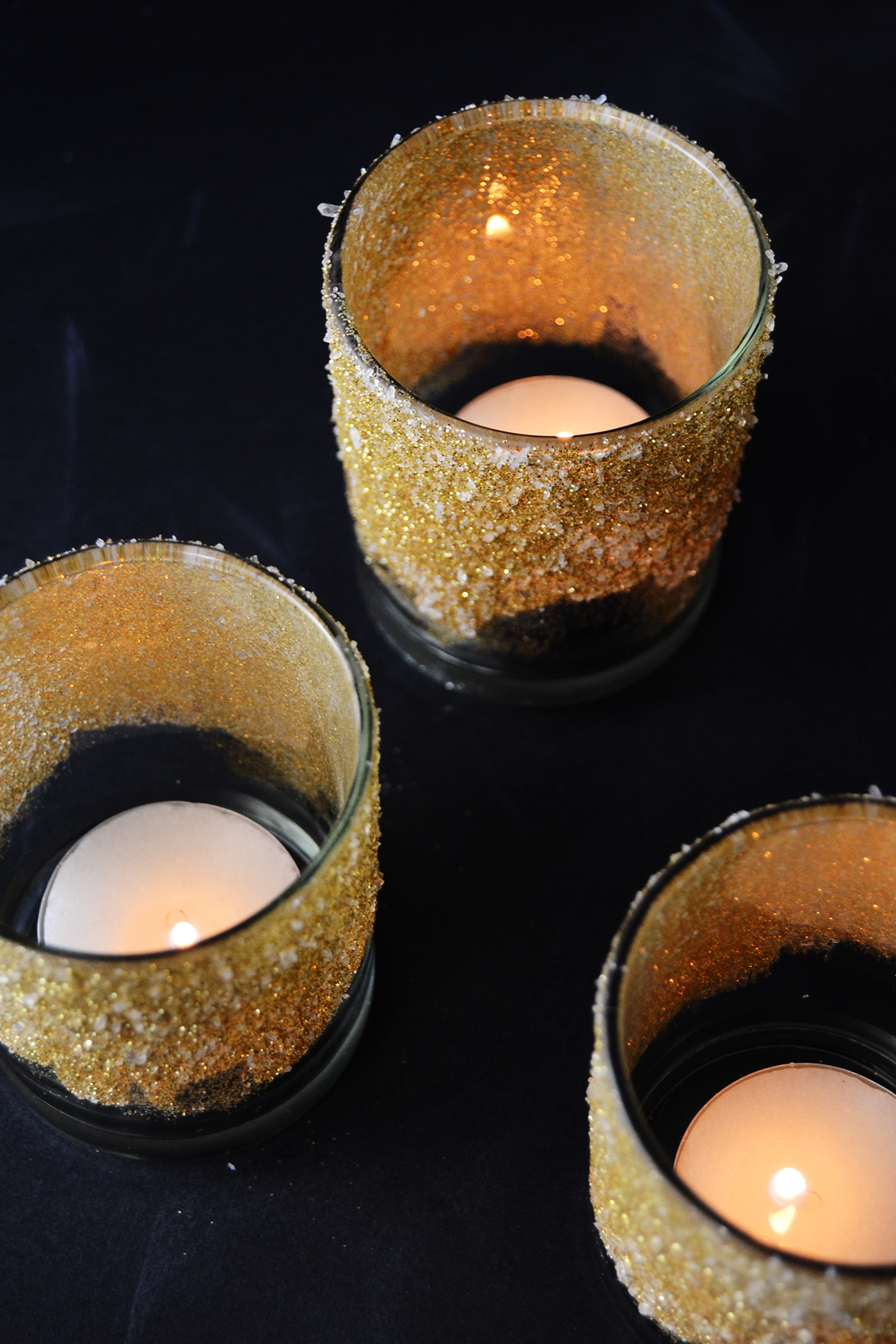 Glitter Votive sfesnice cu Bling