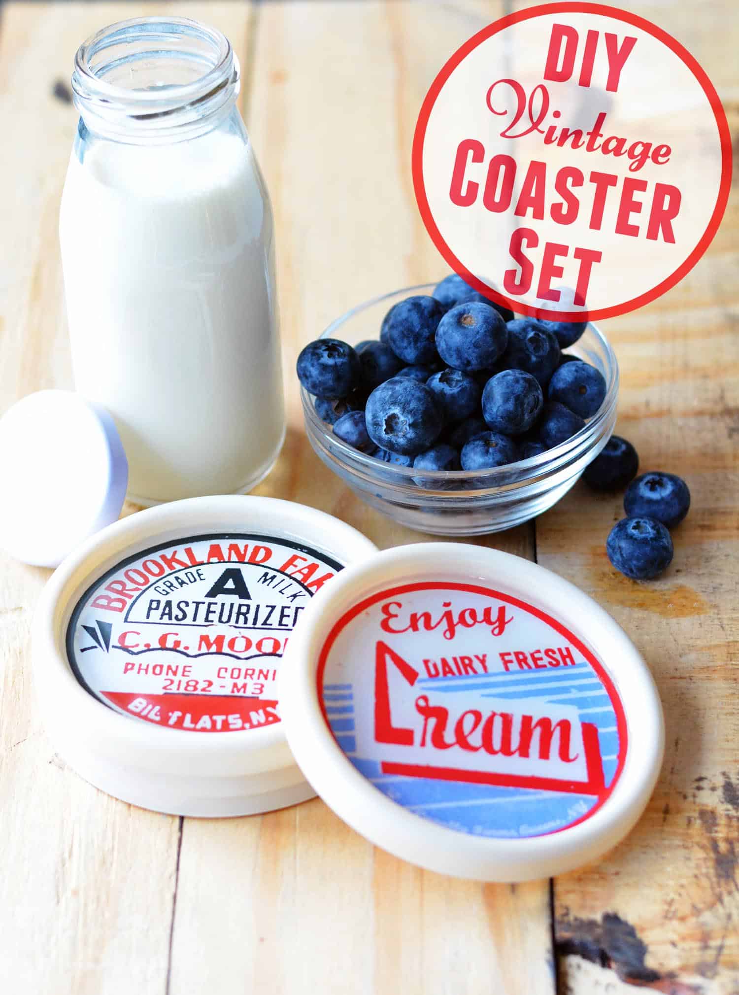 Dollar Store Coasters Get a Makeover