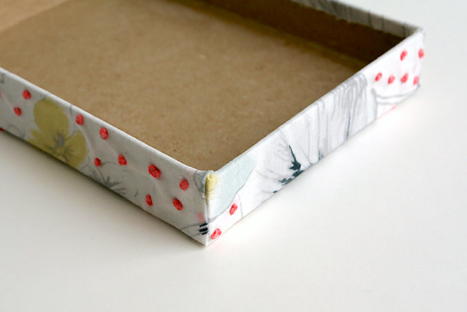 Makeover a box with Mod Podge