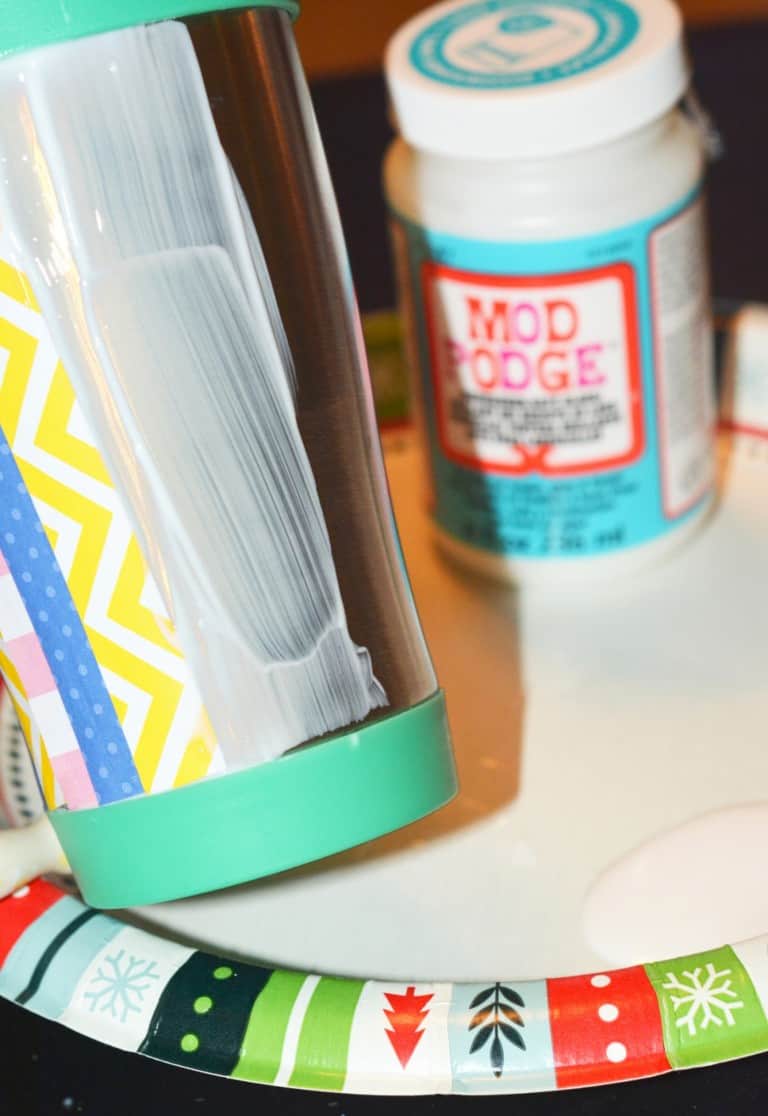 Easy DIY Travel Mug on a Budget Mod Podge Rocks