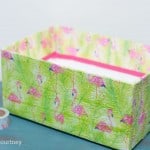 how to decoupage a box