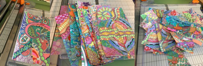 Cut up coloring pages