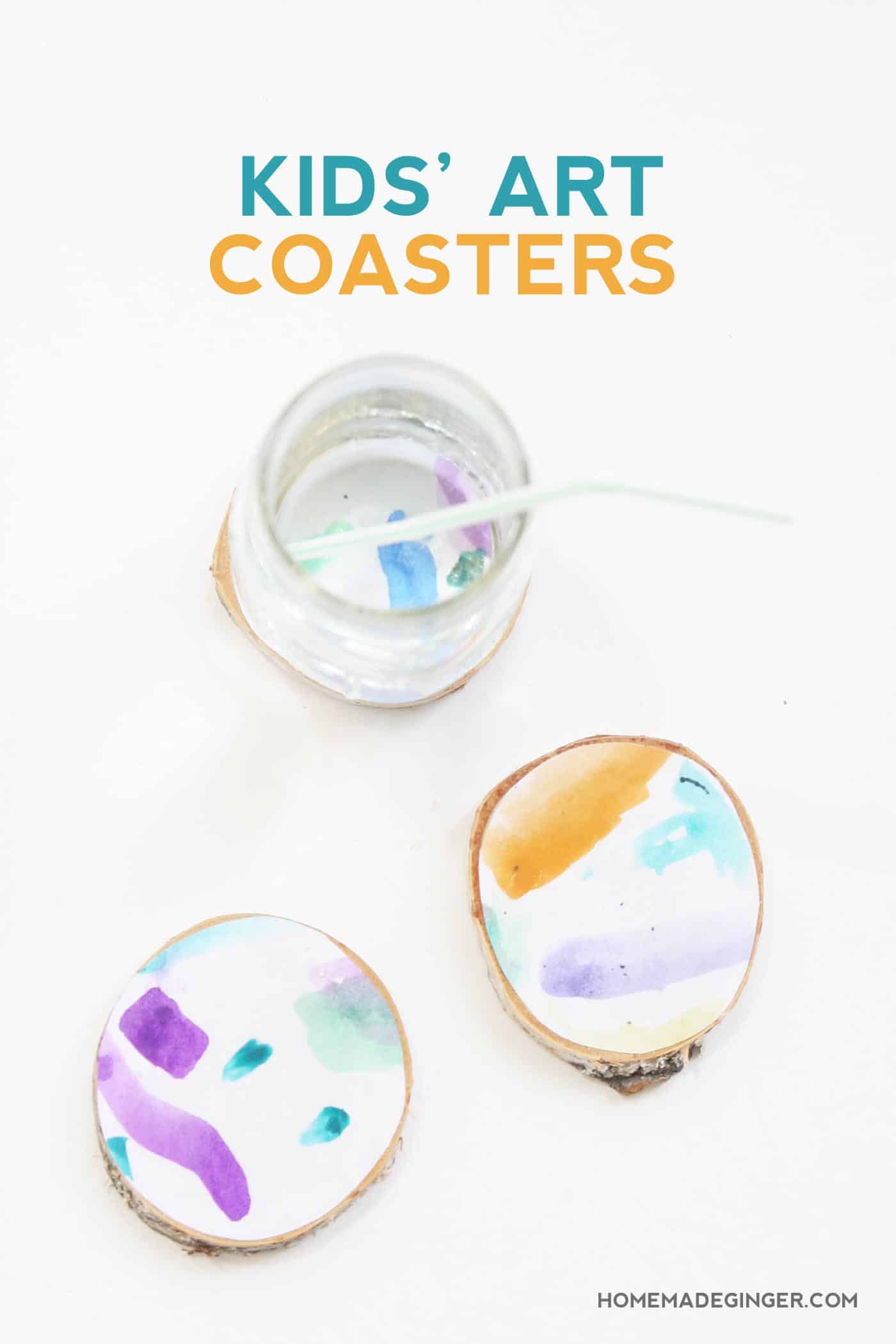 Kids Art Coasters Make Great Gifts