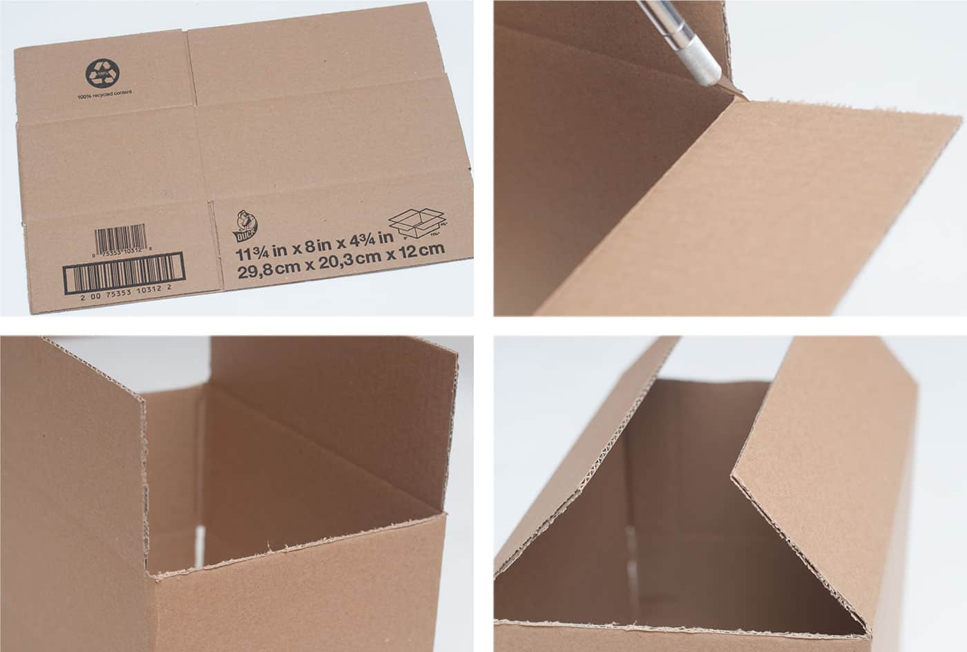 Cardboard Box Dollhouse Craft 