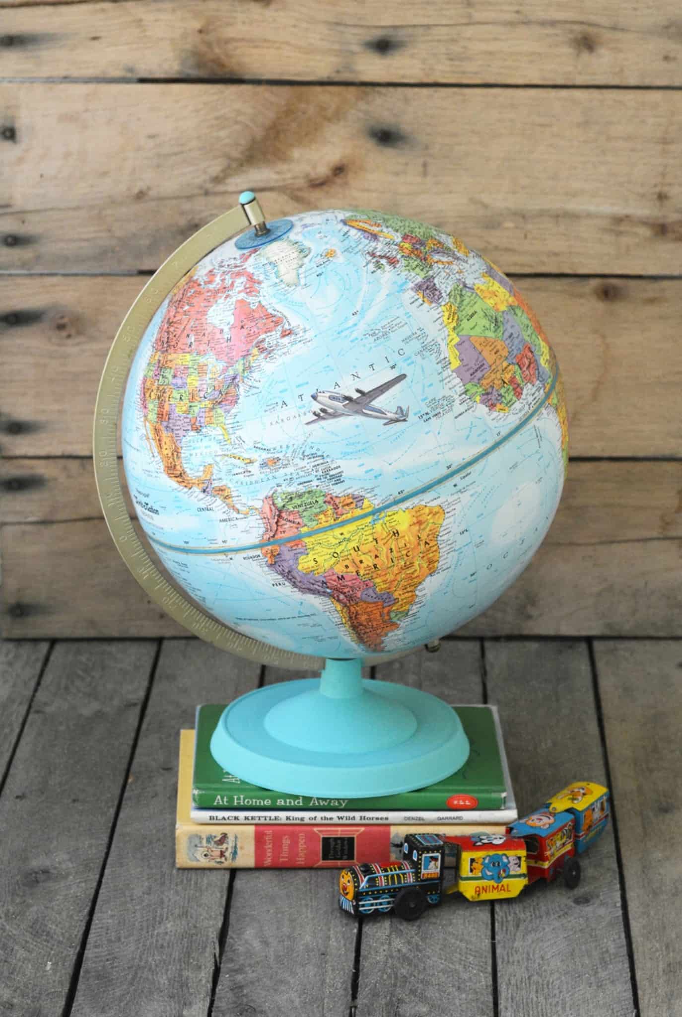 How to decorate a globe