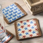 how to make decoupage coasters