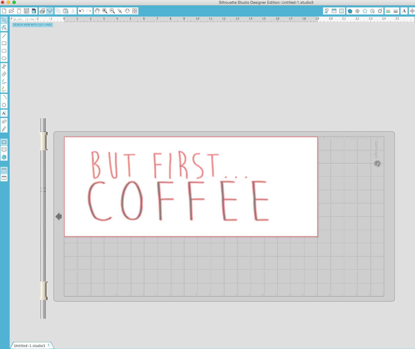Create a stencil using your Silhouette Cameo
