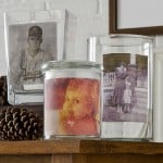 Vintage Mod Podge Photo Transfer to Glass Vases