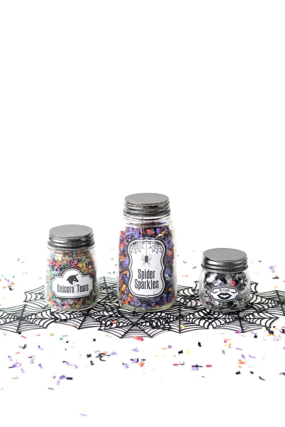 Glow in the dark party favors for Halloween